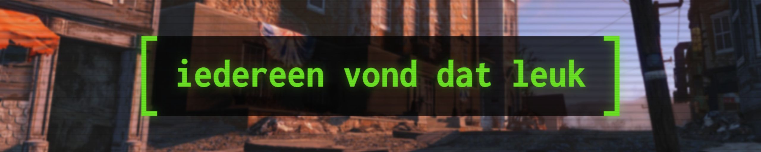 Iedereen vond dat leuk