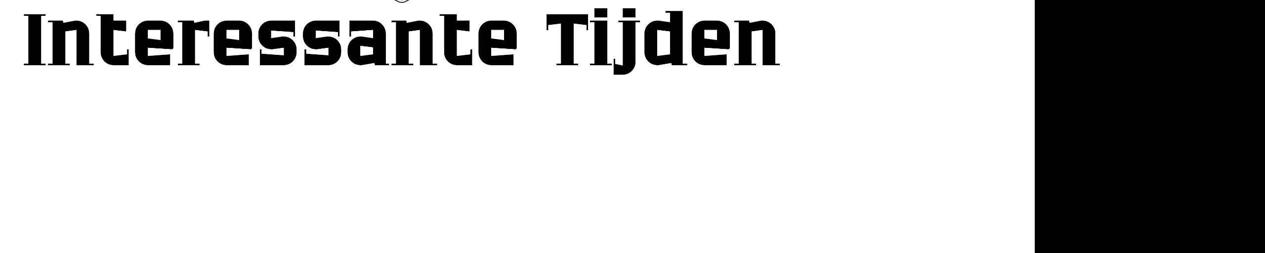 Interessante Tijden