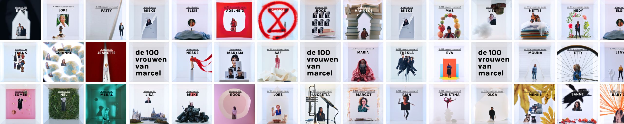 De 100 vrouwen van Marcel